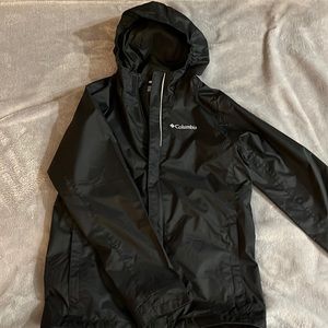 Columbia youth rain jacket size medium 10/12